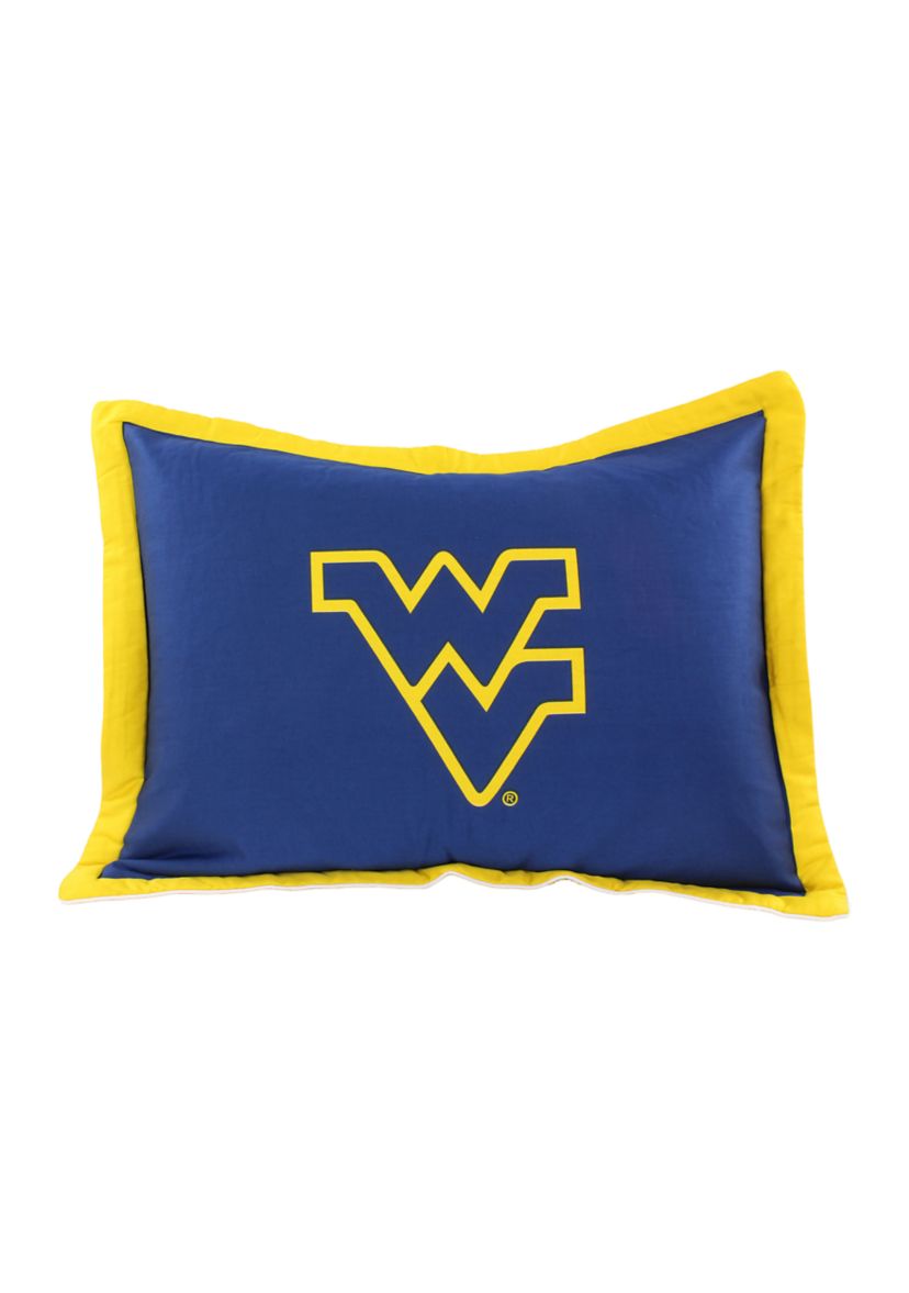 NCAA West Virginia Mountaineers Printed Pillow Sham