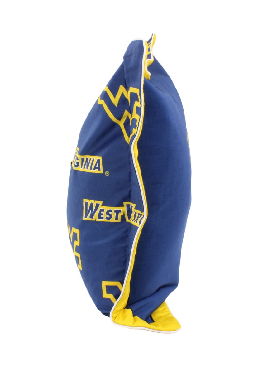 NCAA West Virginia Mountaineers Printed Pillow Sham