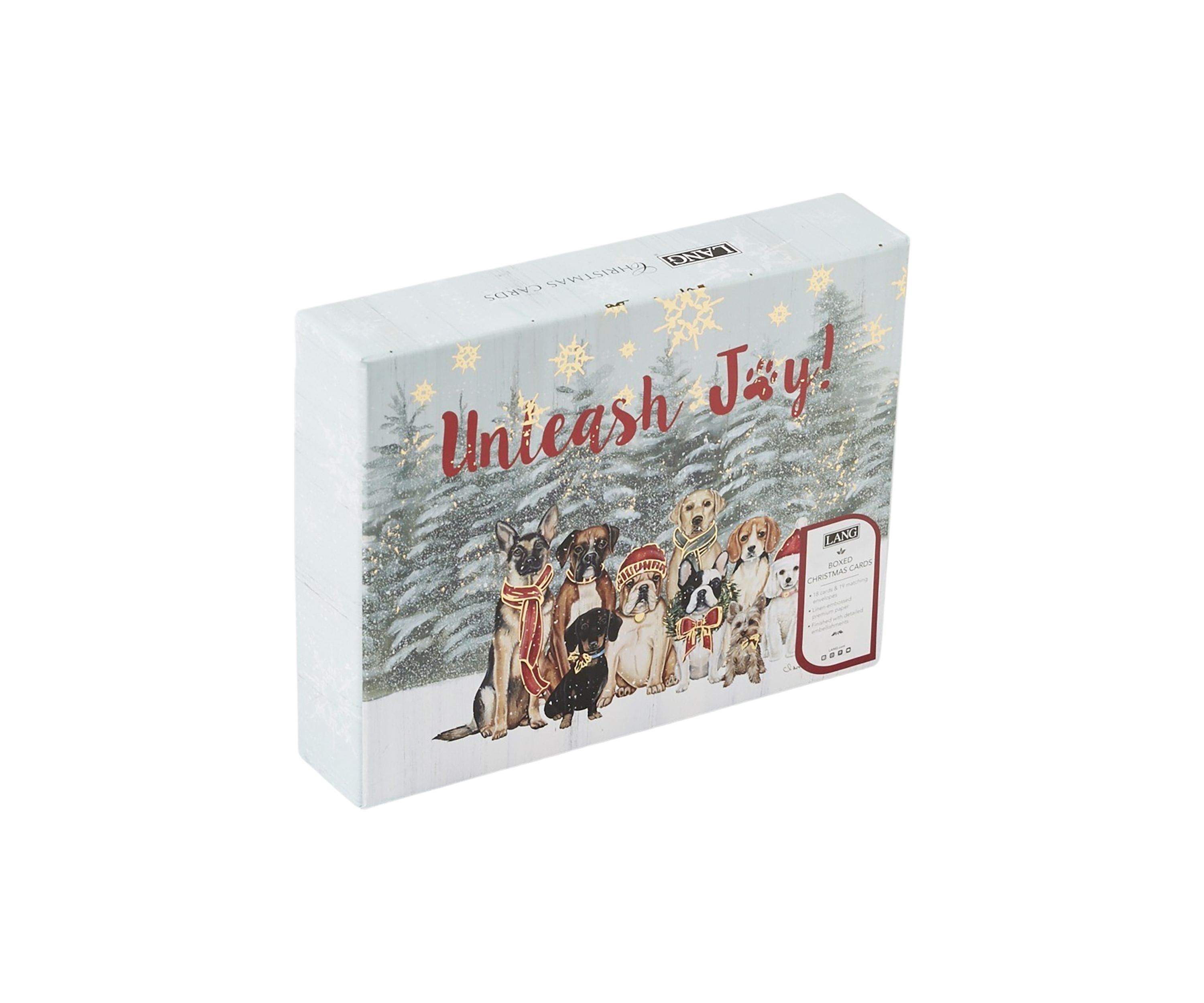 Unleash Joy Christmas Cards - Set of 18