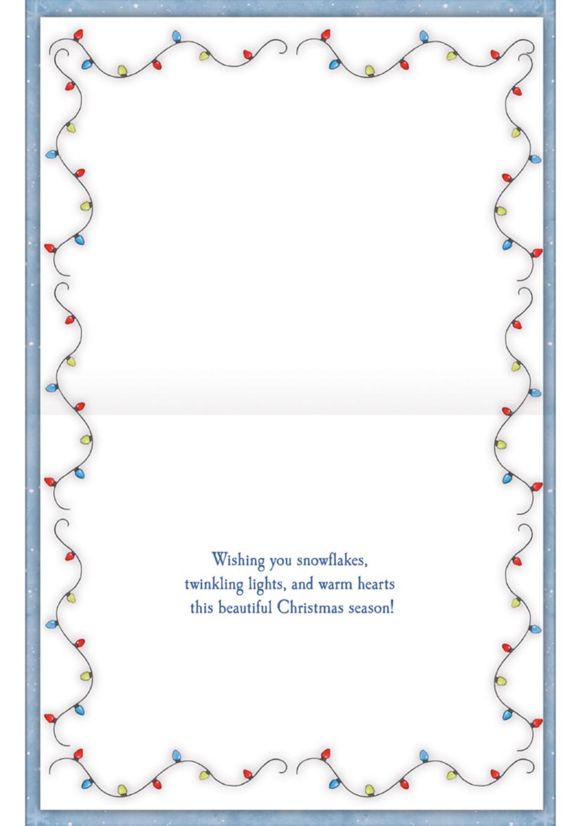 Stringing Holiday Joy Boxed Christmas Card Set