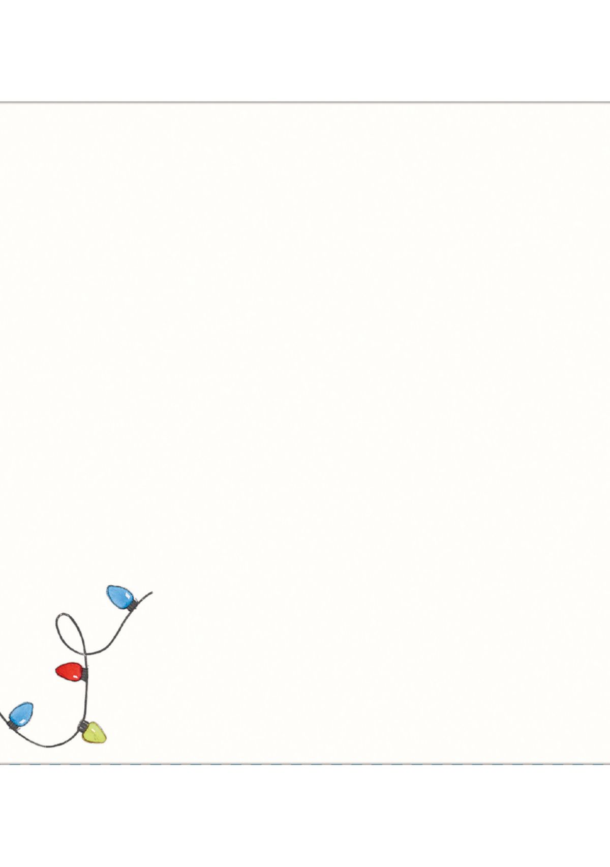 Stringing Holiday Joy Boxed Christmas Card Set