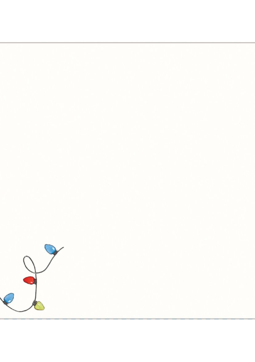 Stringing Holiday Joy Boxed Christmas Card Set