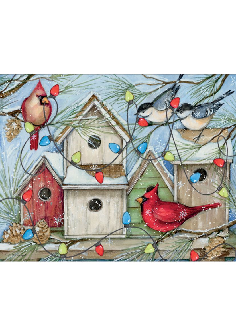 Stringing Holiday Joy Boxed Christmas Card Set