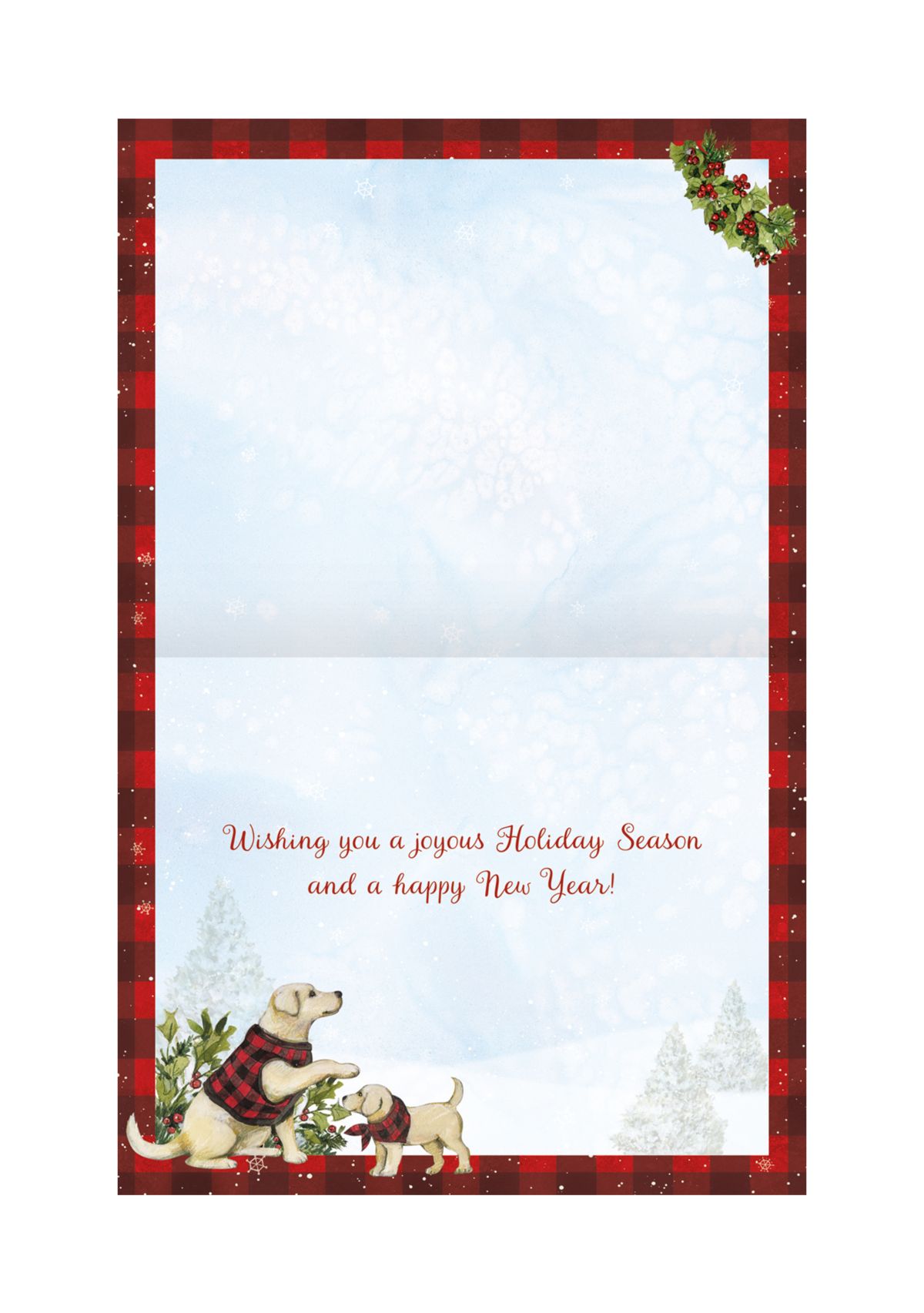 Puppies and Presents Assorted Boxed Christmas Cards