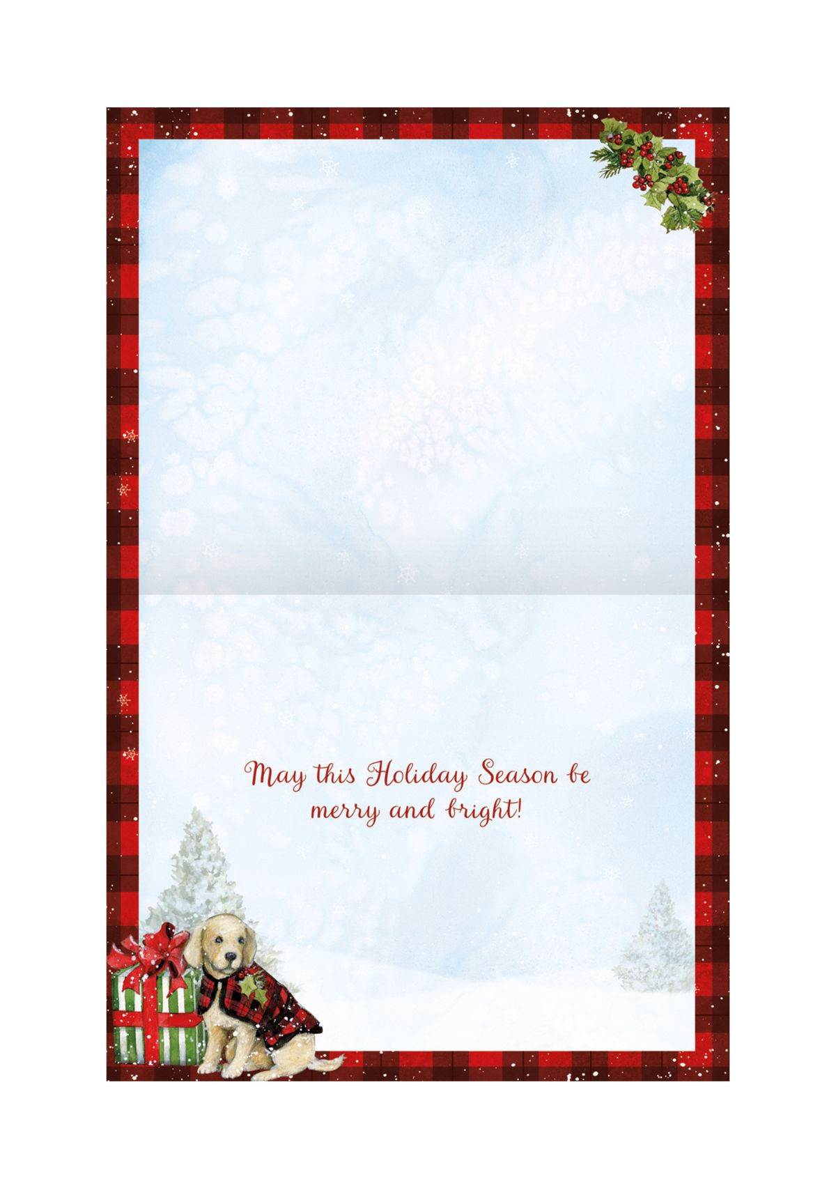 Puppies and Presents Assorted Boxed Christmas Cards