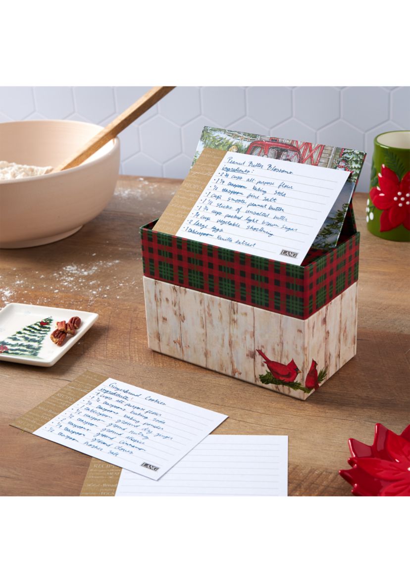 Red Truck Recipe Box