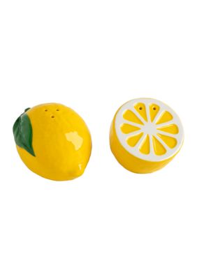 Lemon Salt and Pepper Shakers 