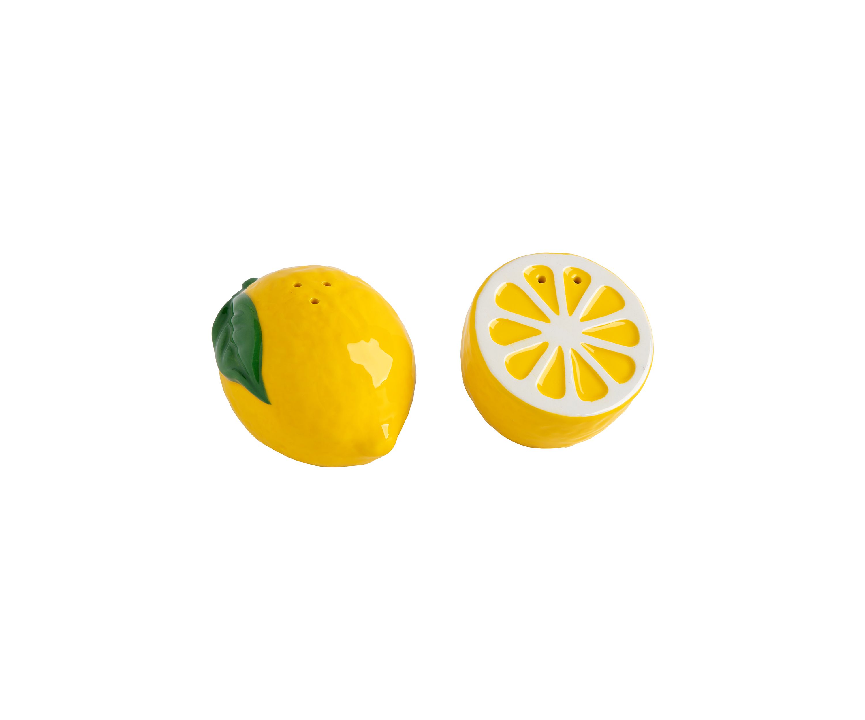 Lemon Salt and Pepper Shakers 