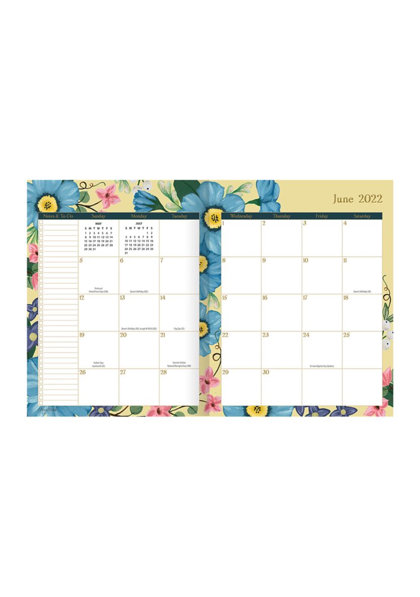 Bloom Artisan Monthly Planner 