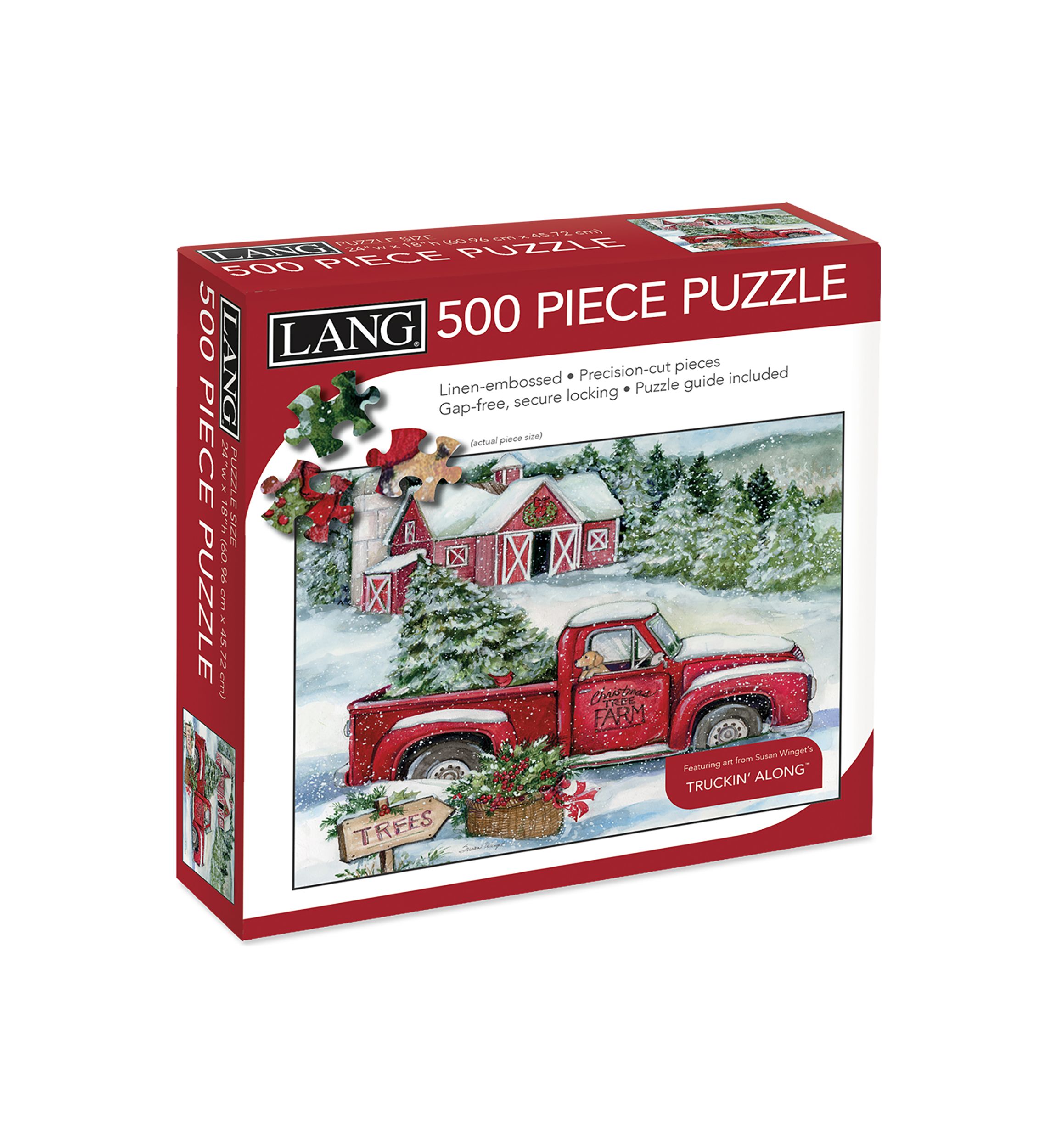Santas Truck 500 Piece Puzzle