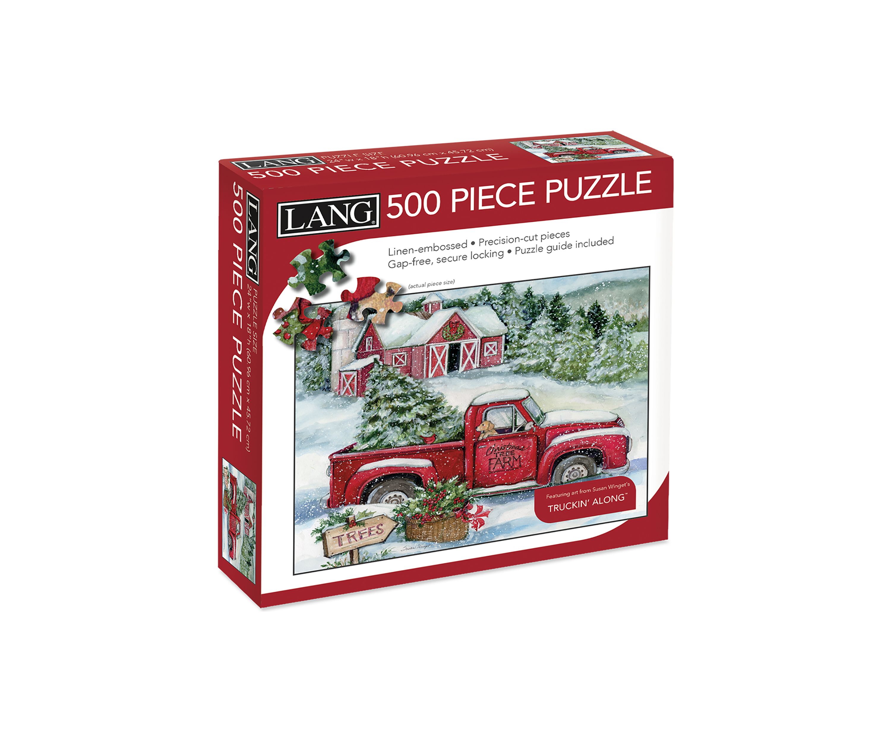 Santas Truck 500 Piece Puzzle