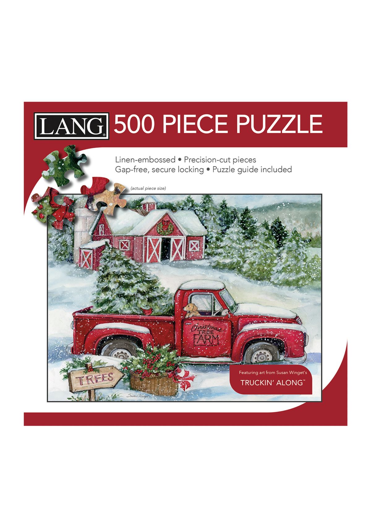 Santas Truck 500 Piece Puzzle