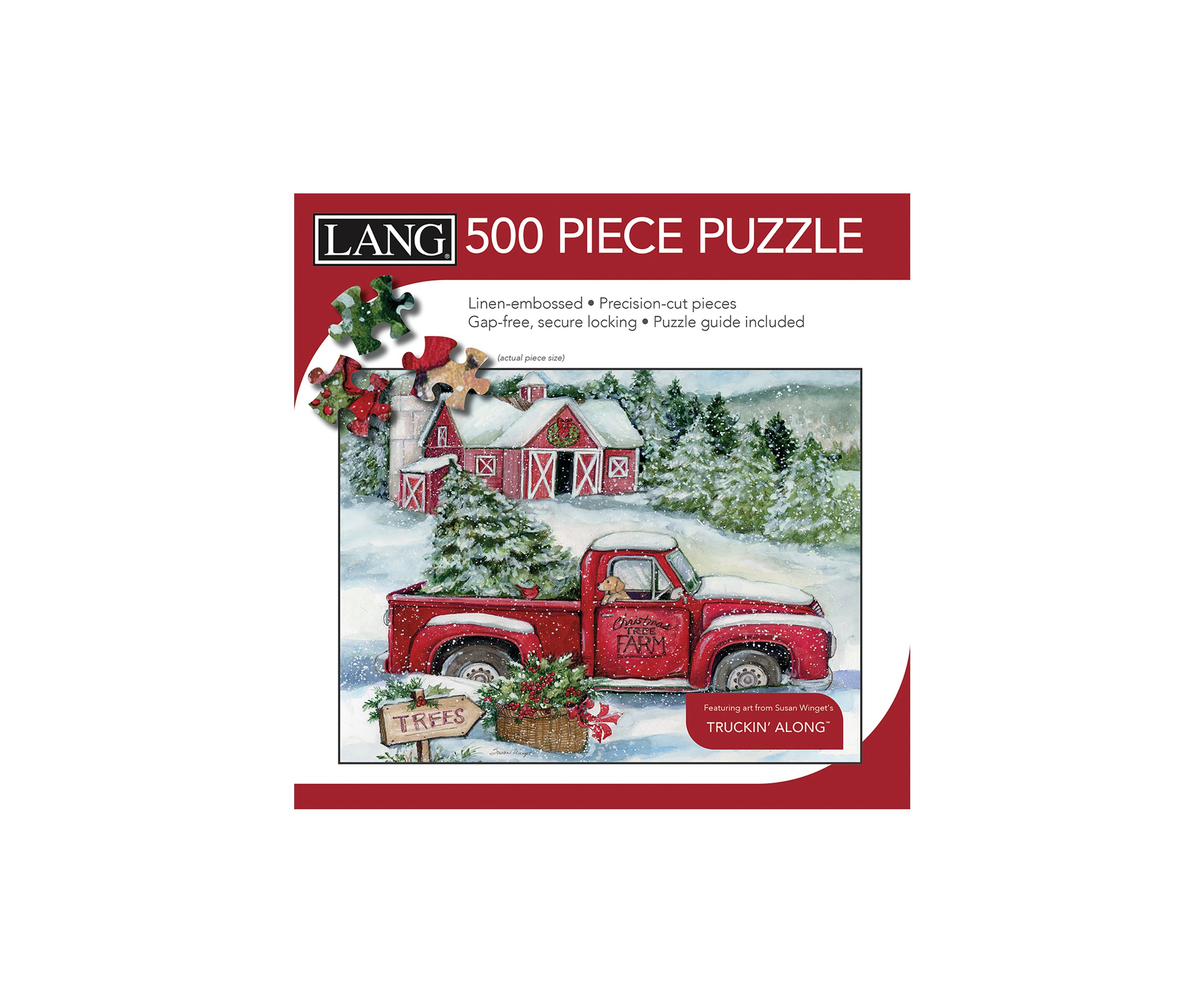Santas Truck 500 Piece Puzzle