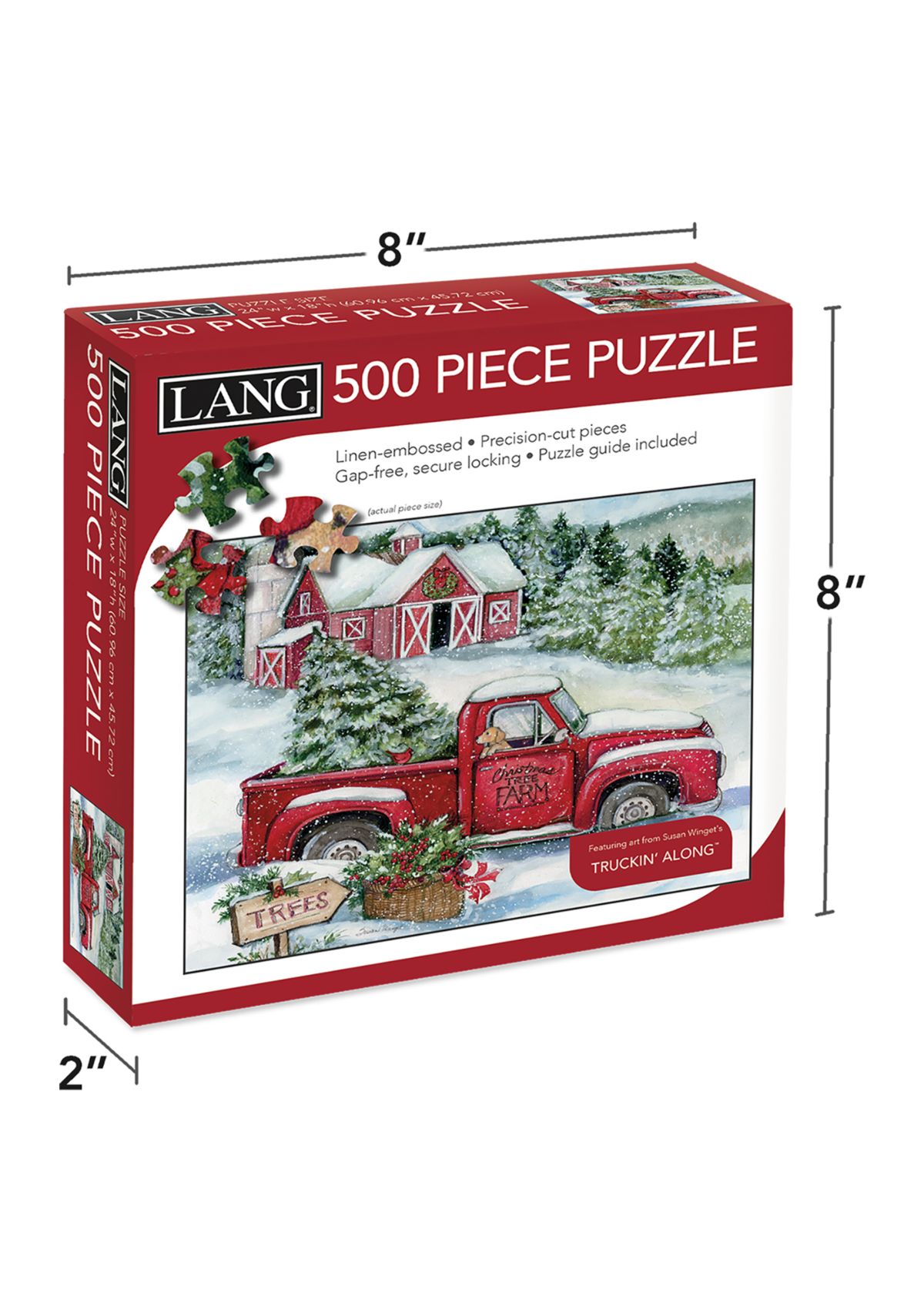 Santas Truck 500 Piece Puzzle
