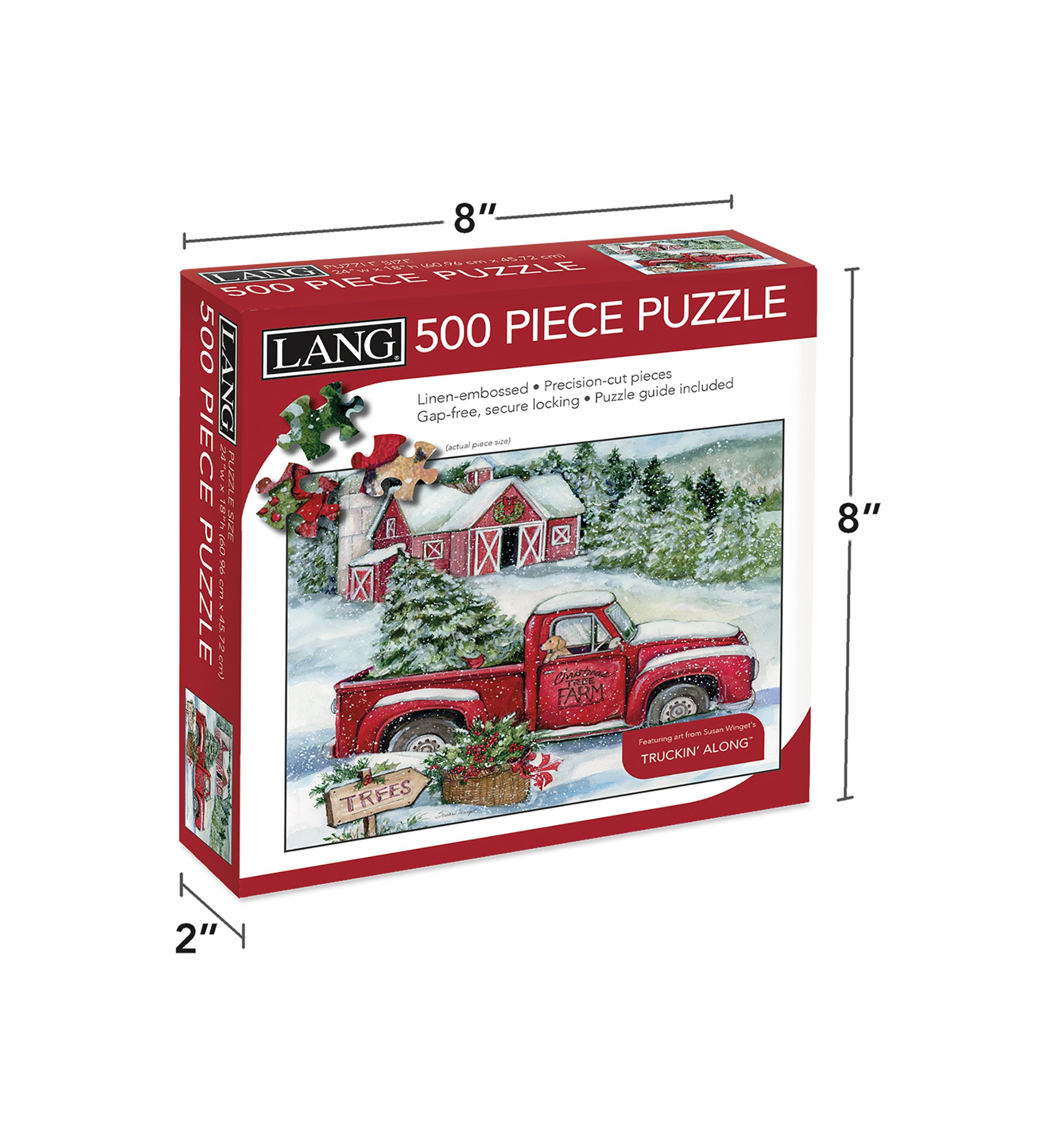 Santas Truck 500 Piece Puzzle