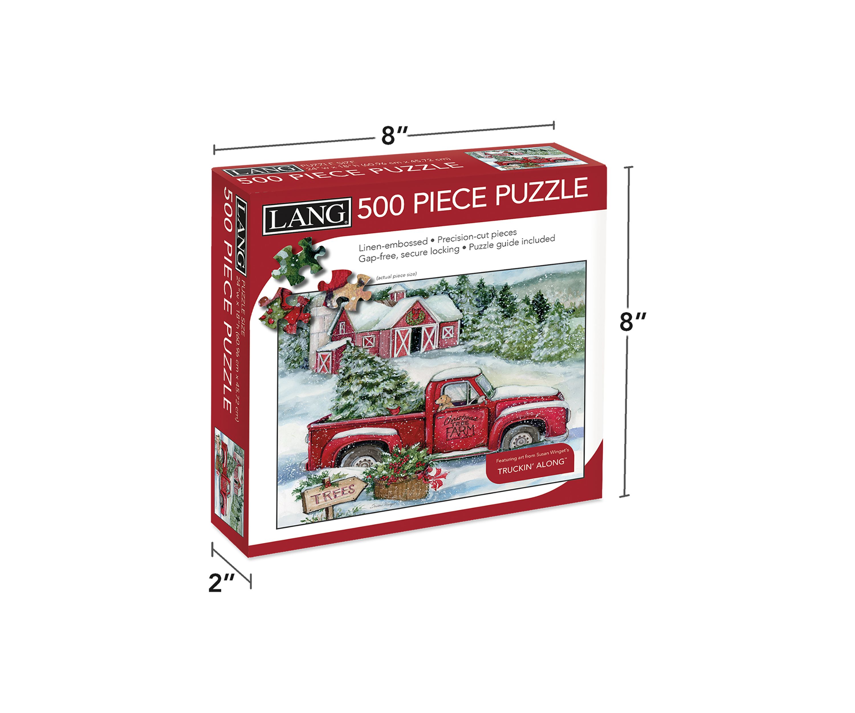 Santas Truck 500 Piece Puzzle