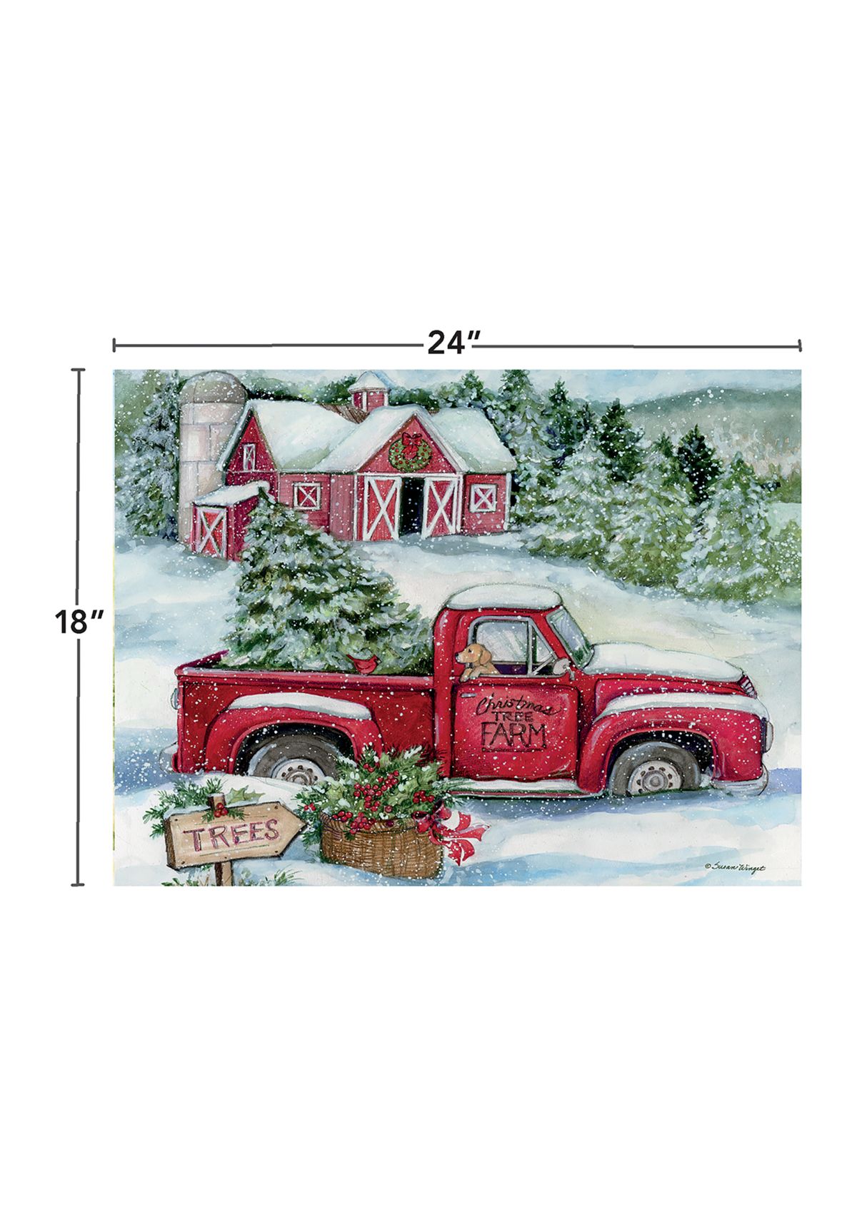 Santas Truck 500 Piece Puzzle