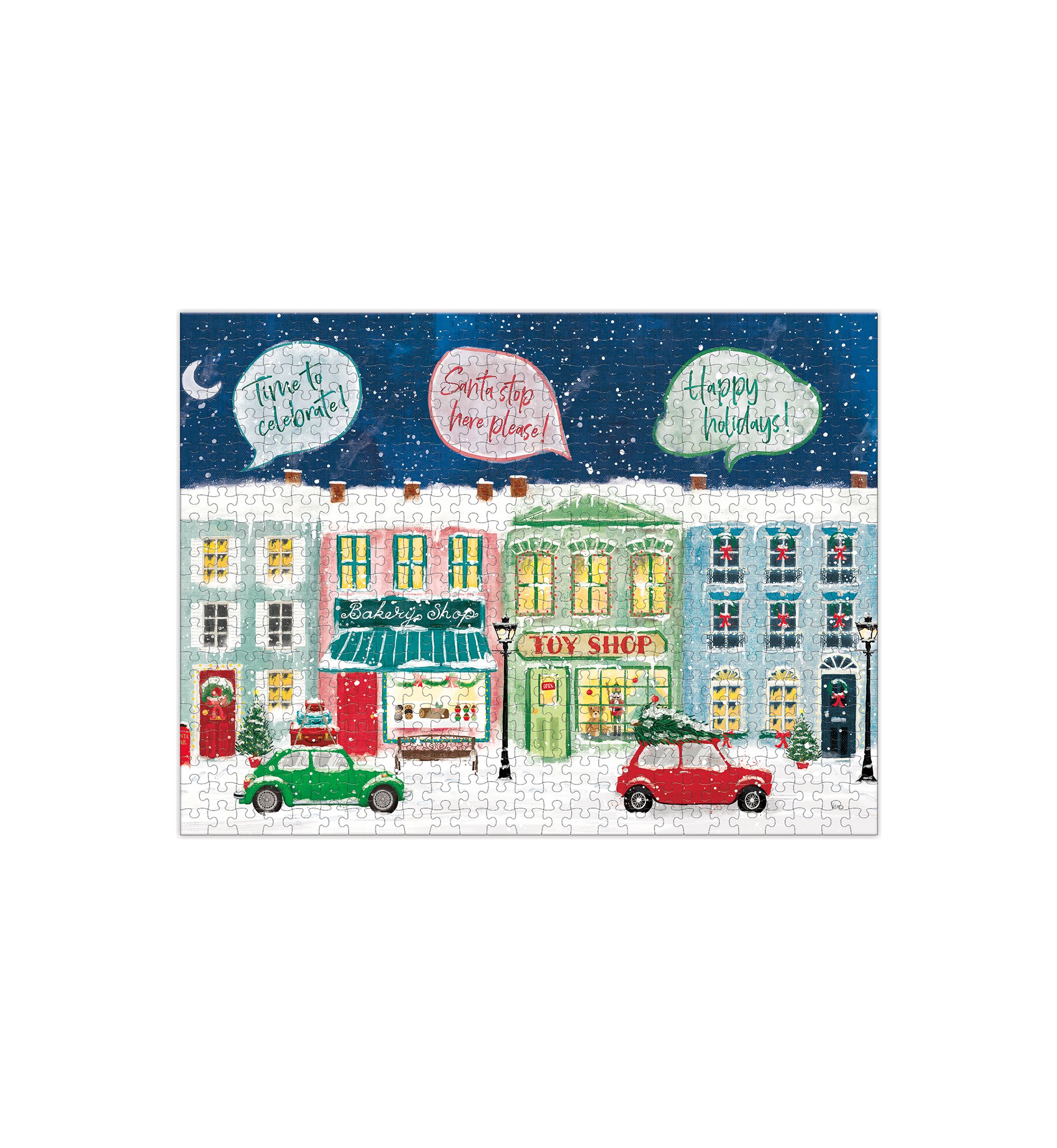 Hometown Holiday 500 Piece Puzzle