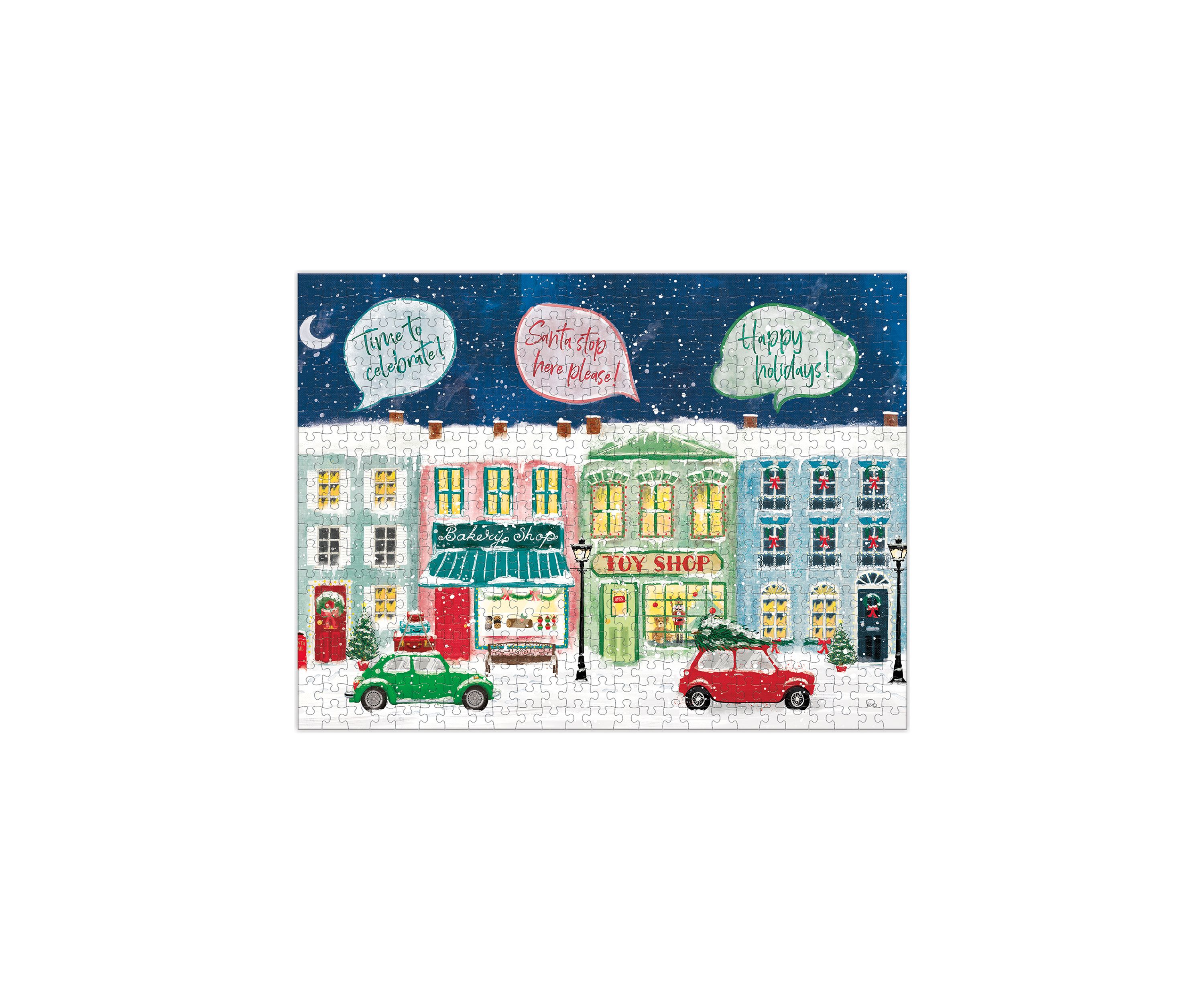 Hometown Holiday 500 Piece Puzzle