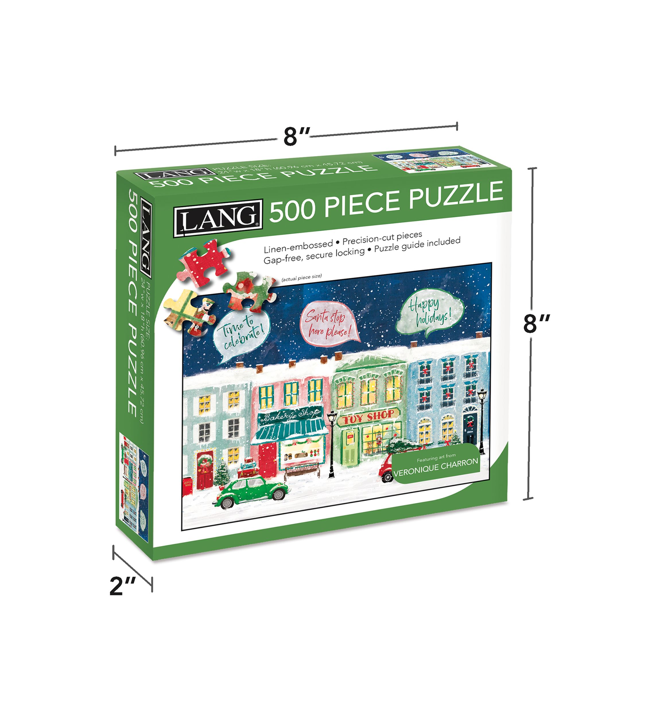 Hometown Holiday 500 Piece Puzzle