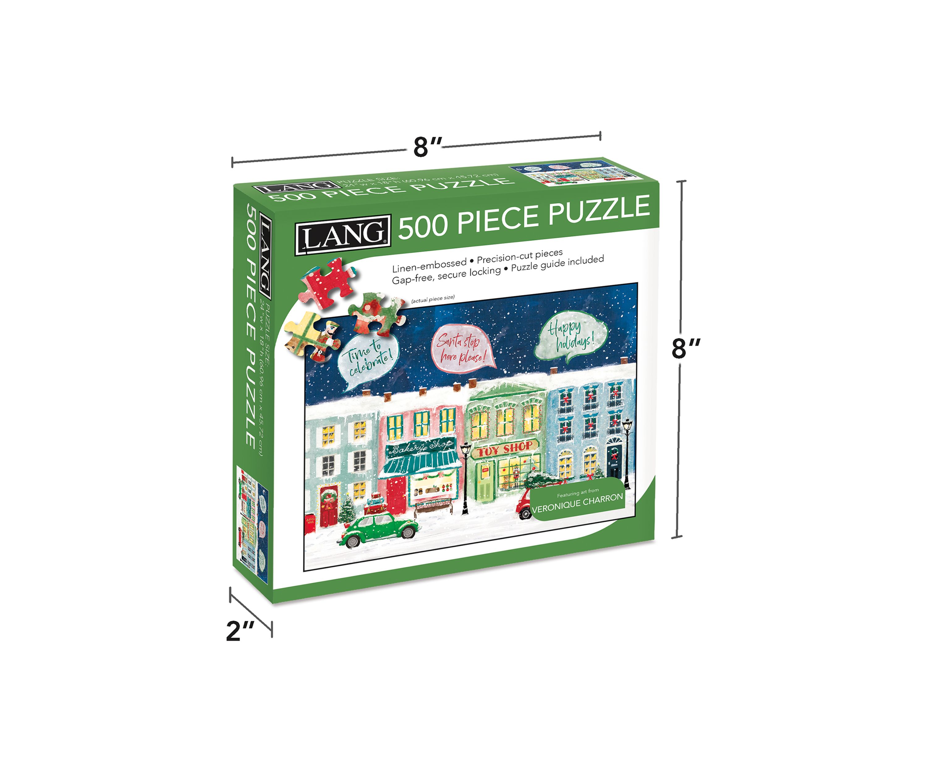 Hometown Holiday 500 Piece Puzzle