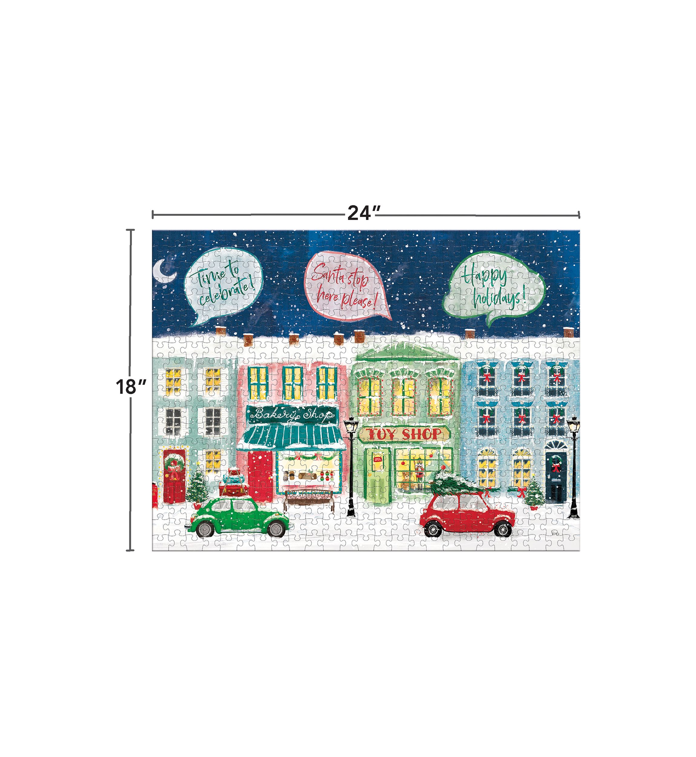 Hometown Holiday 500 Piece Puzzle