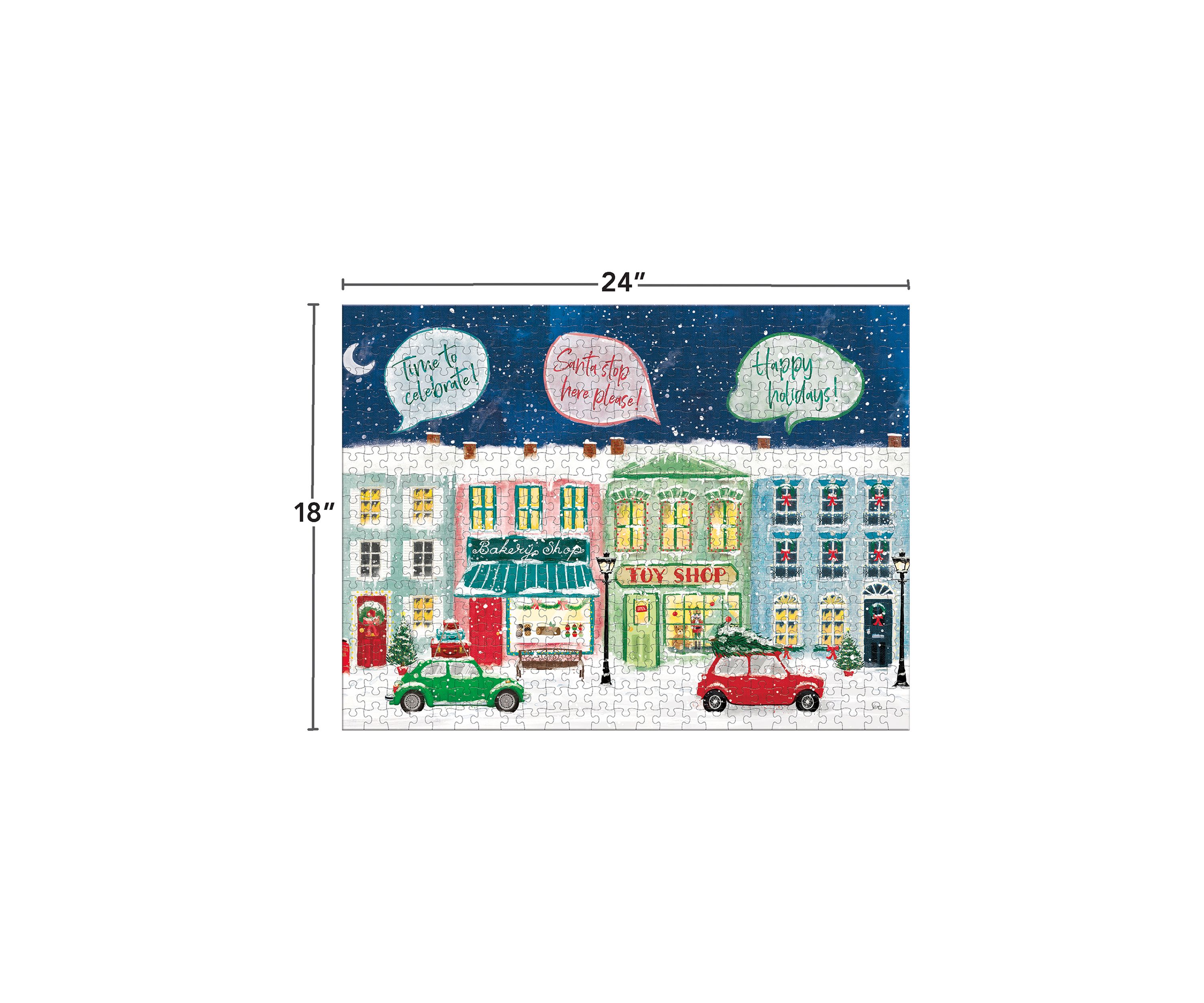 Hometown Holiday 500 Piece Puzzle
