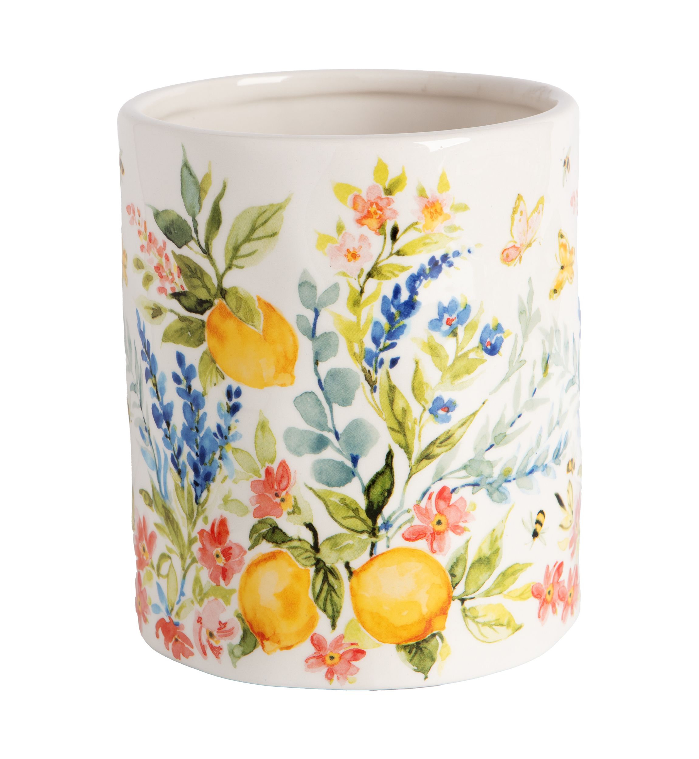 Lemon Utensil Holder 
