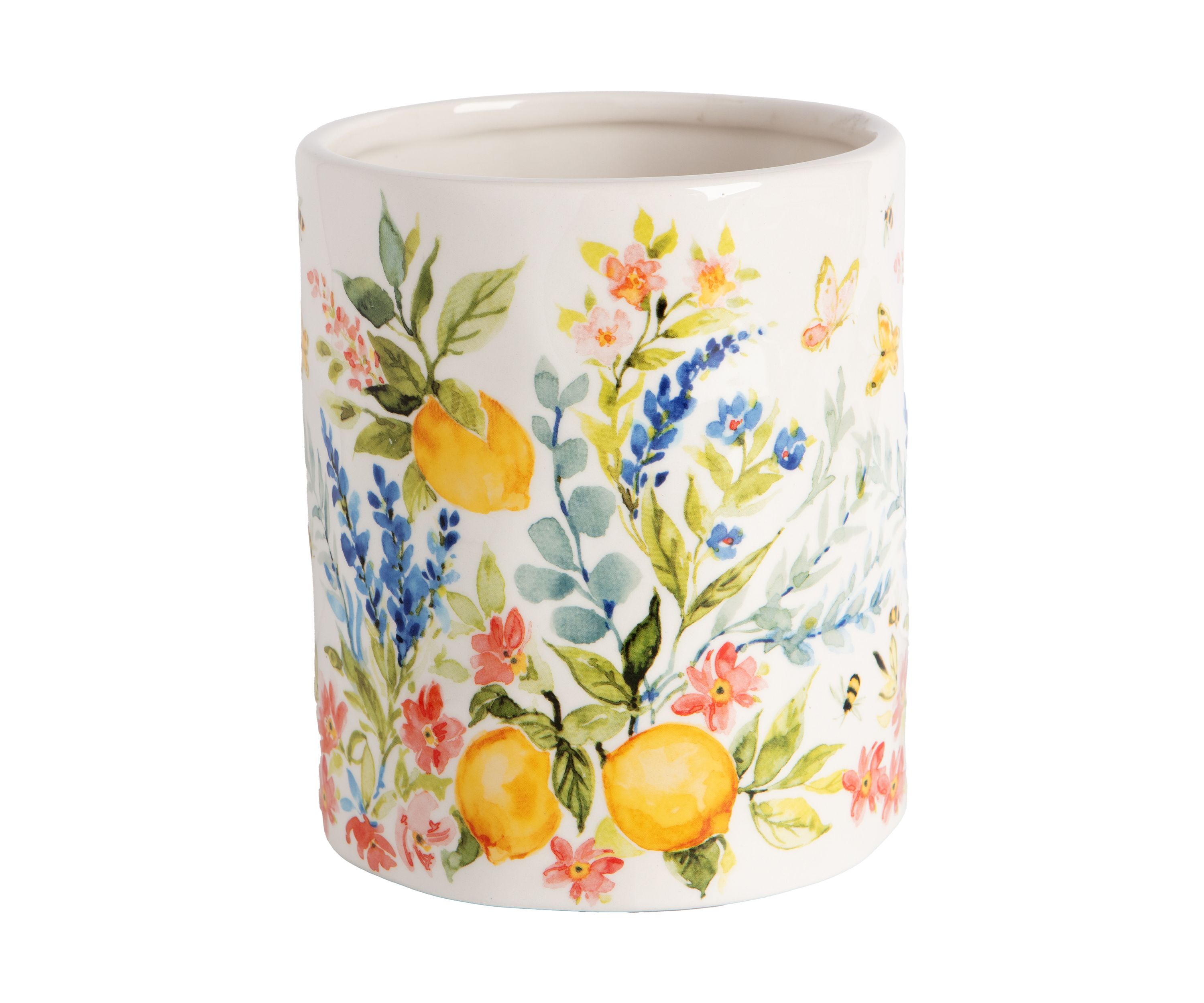 Lemon Utensil Holder 