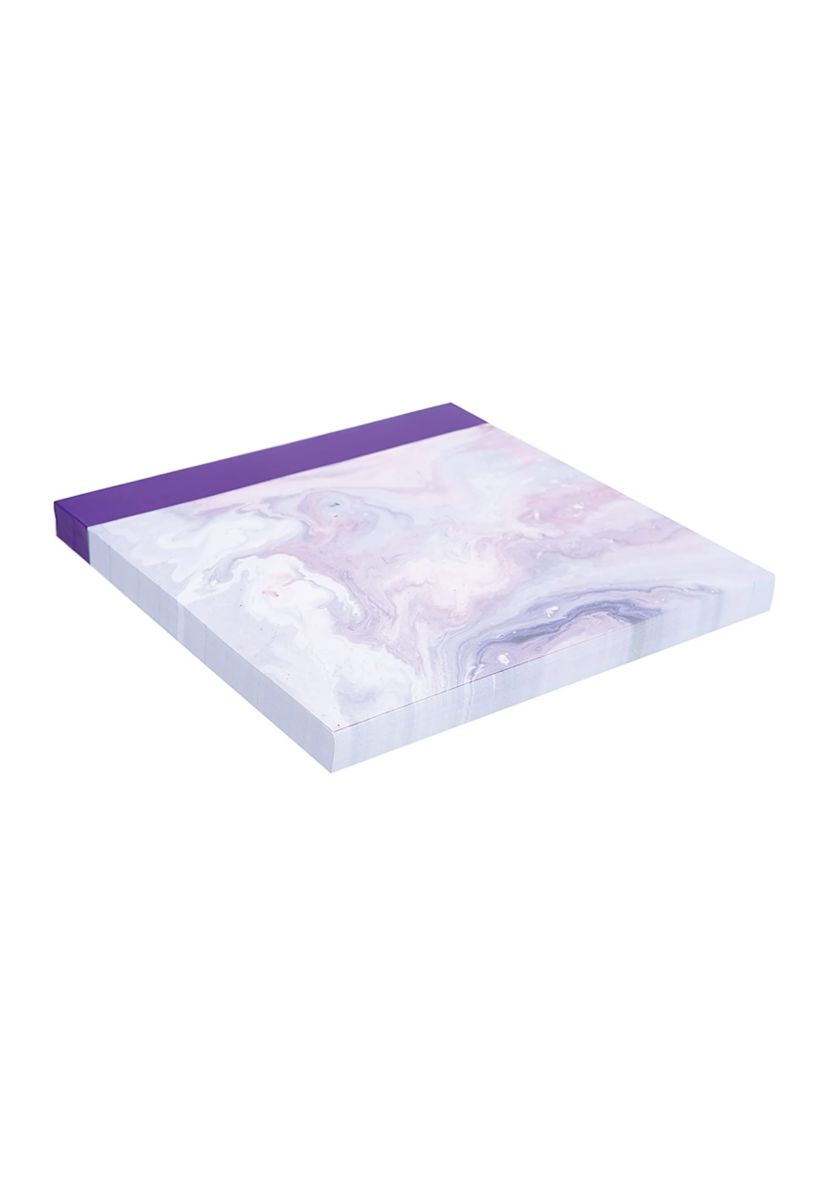 Chunky List Pad - Purple Watercolor