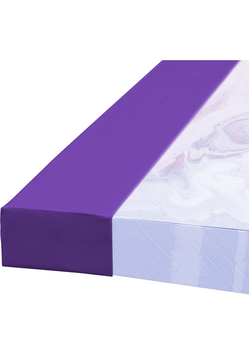 Chunky List Pad - Purple Watercolor
