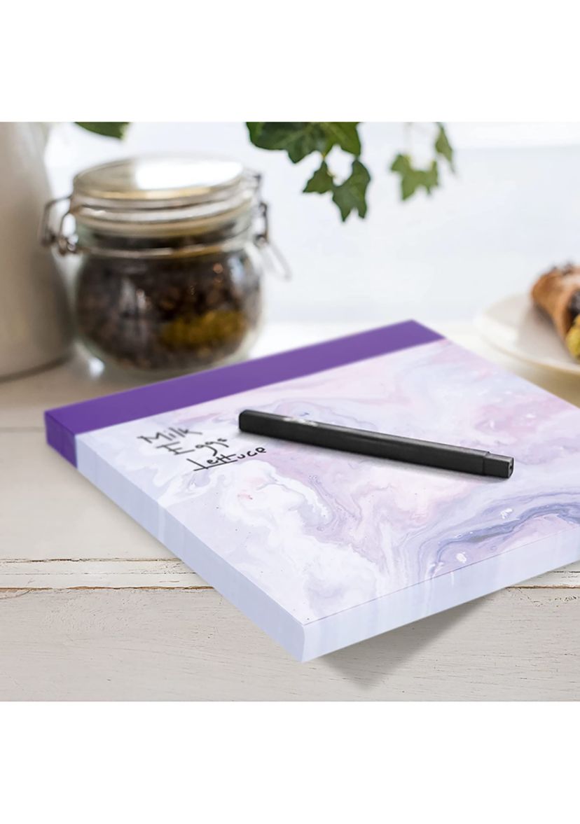 Chunky List Pad - Purple Watercolor