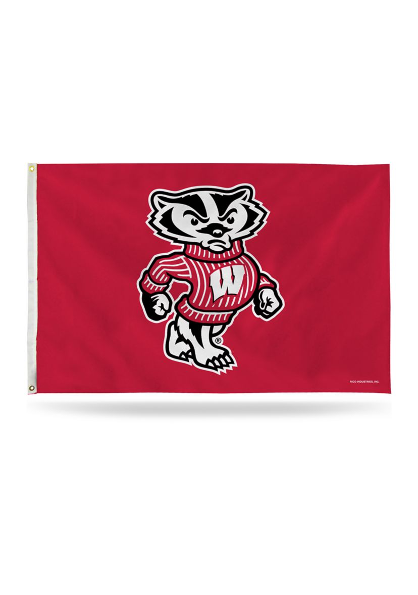 NCAA Wisconsin Badgers Banner Flag