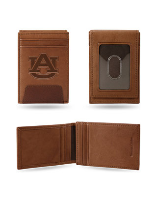 Rico NCAA Auburn Tigers Embossed Leather Billfold Wallet with Man Made Interior