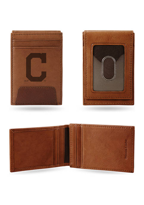 RICO MLB Cleveland Indians Premium Leather Wallet