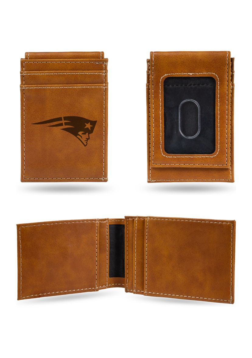 NFL New England Patriots Laser Engraved Wallet