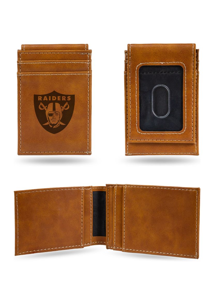 NFL Oakland Raiders Laser Engraved Wallet