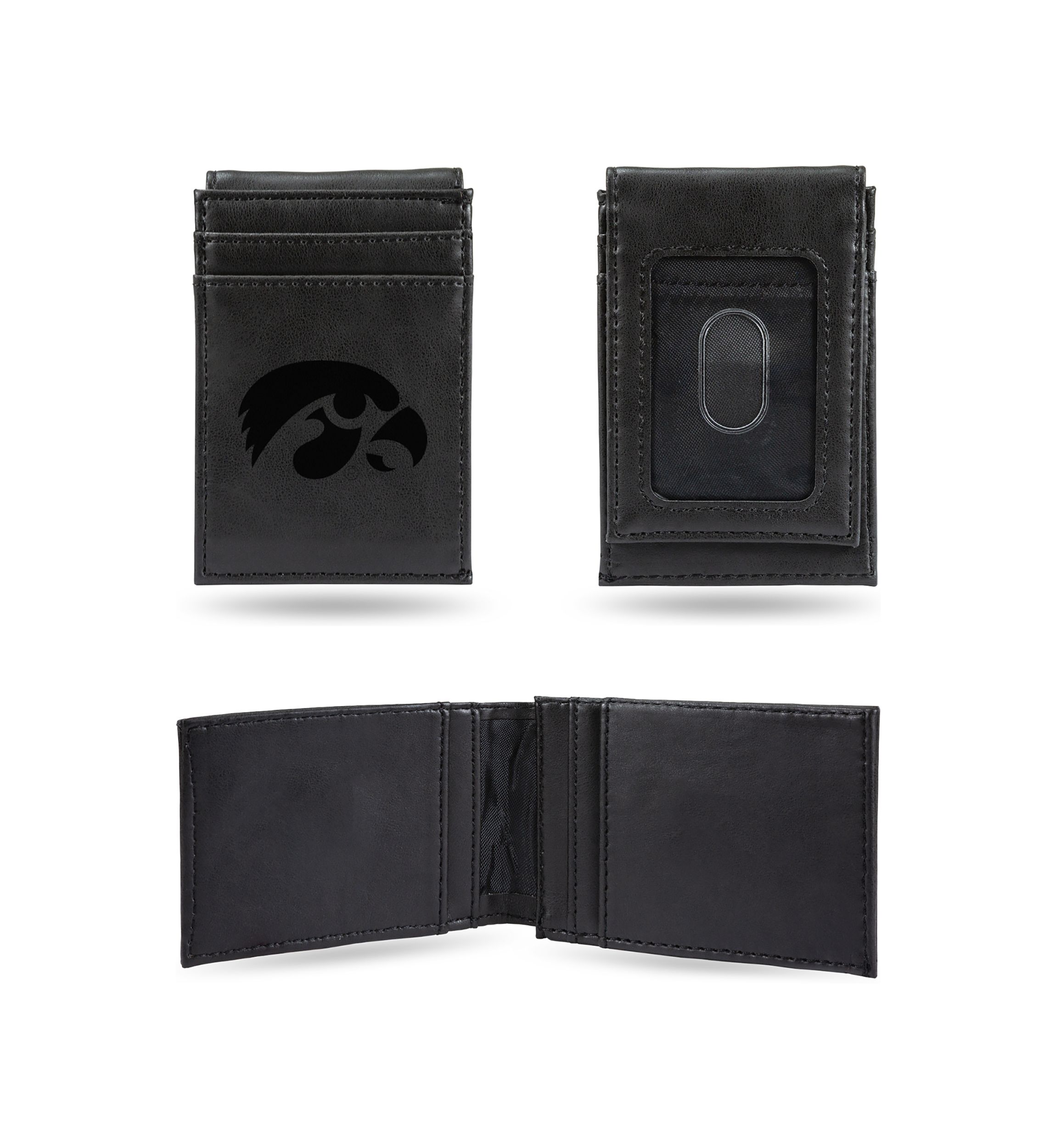 NCAA Iowa Hawkeyes Laser Engraved Wallet