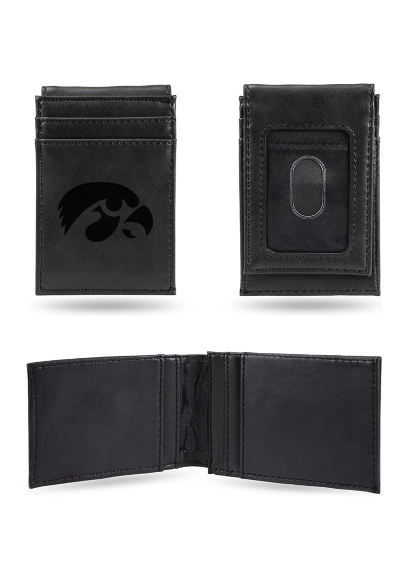 NCAA Iowa Hawkeyes Laser Engraved Wallet