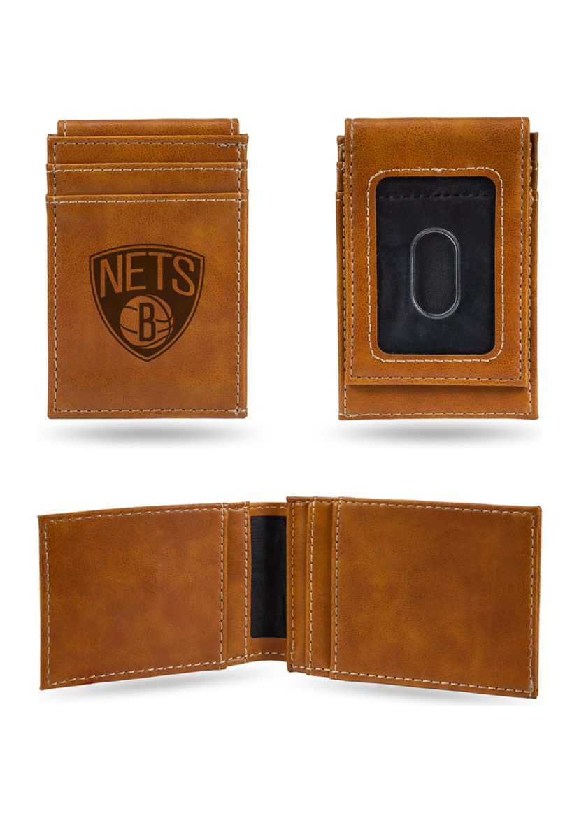 NBA Brooklyn Nets Laser Engraved Wallet