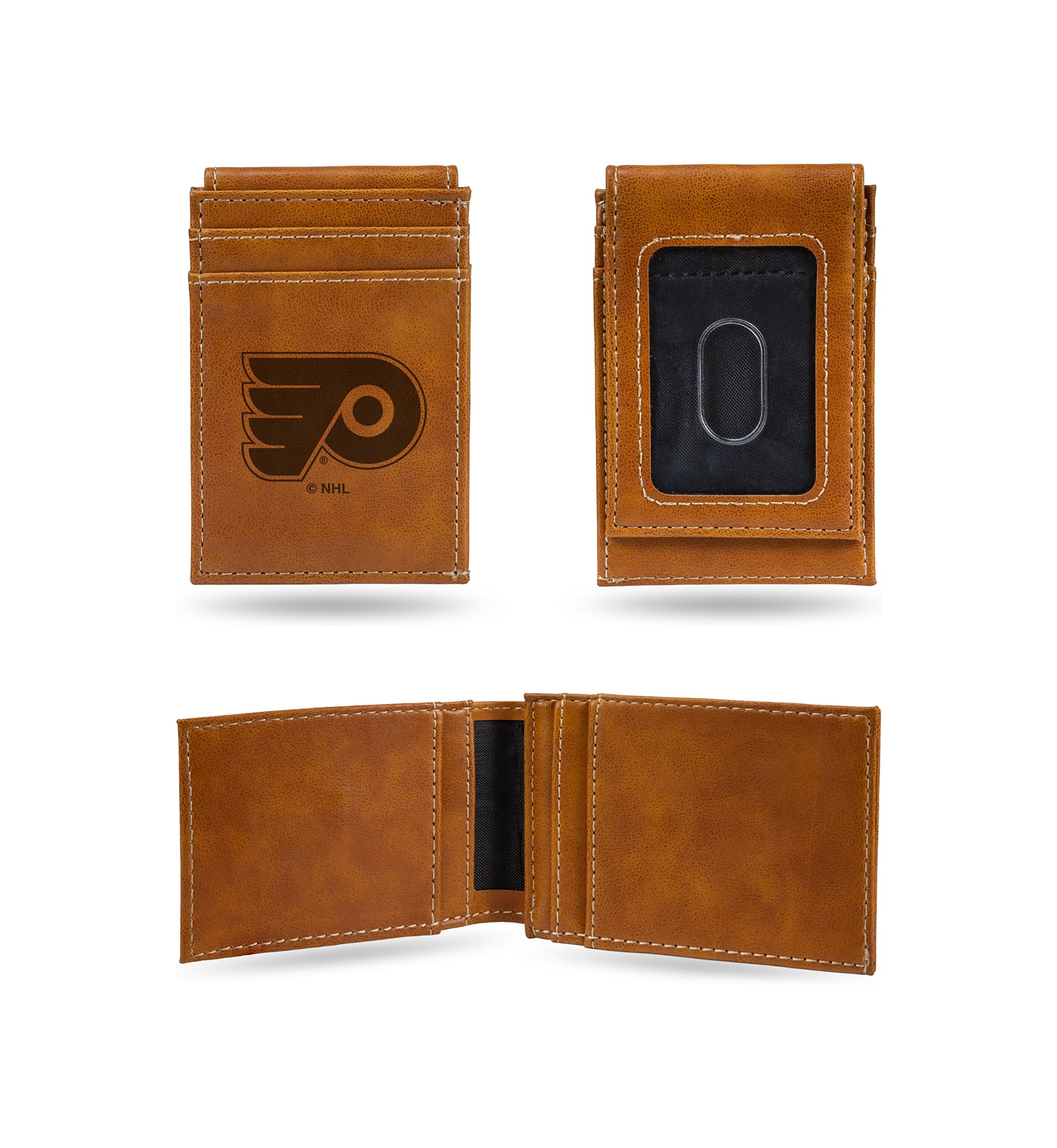 NHL Philadelphia Flyers Laser Engraved Wallet