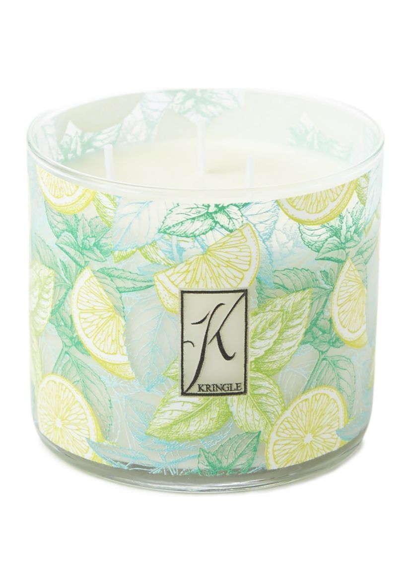 3 Wick Citrus and Sage Candle