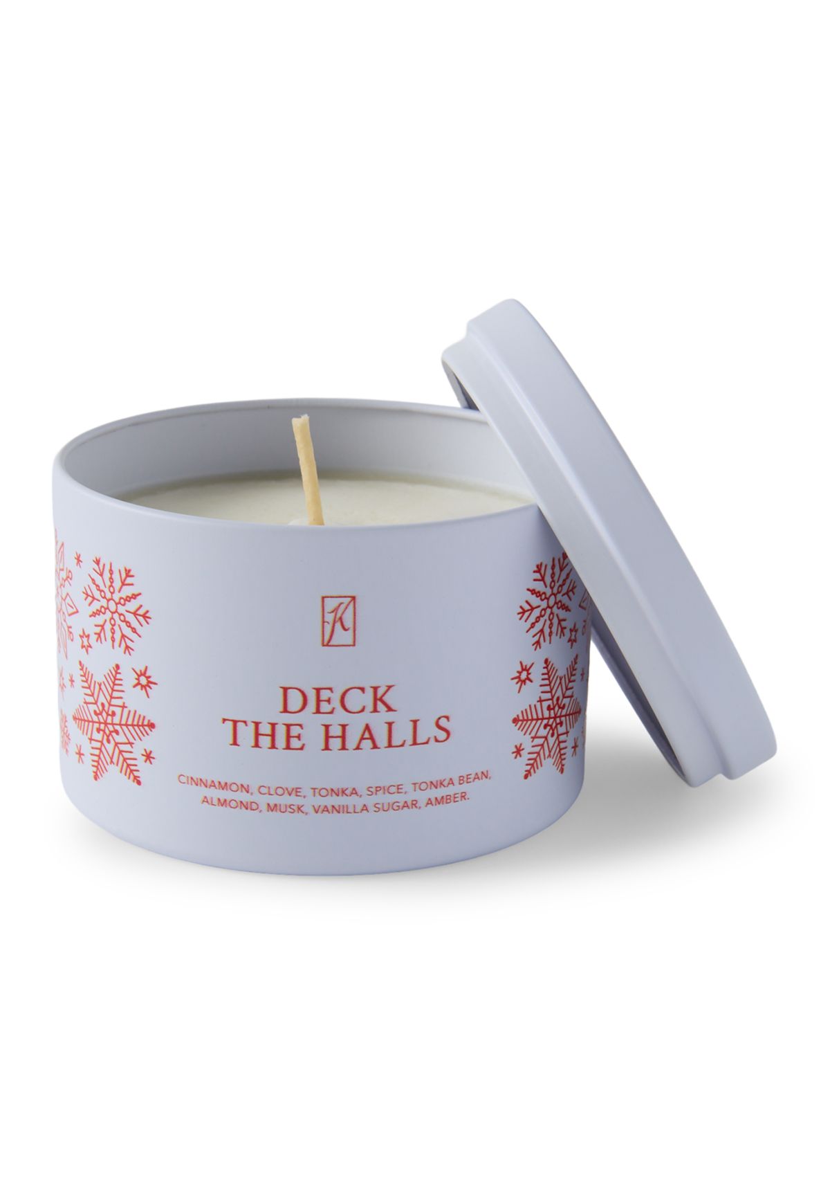 Deck the Hall Scented Tin Candle