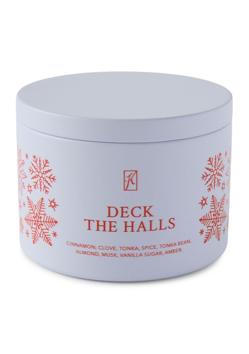 Deck the Hall Scented Tin Candle