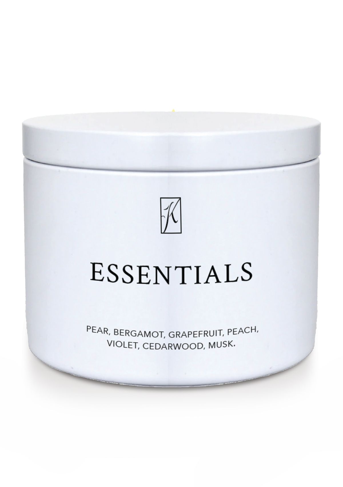 Essentials Scented Tin Candle 