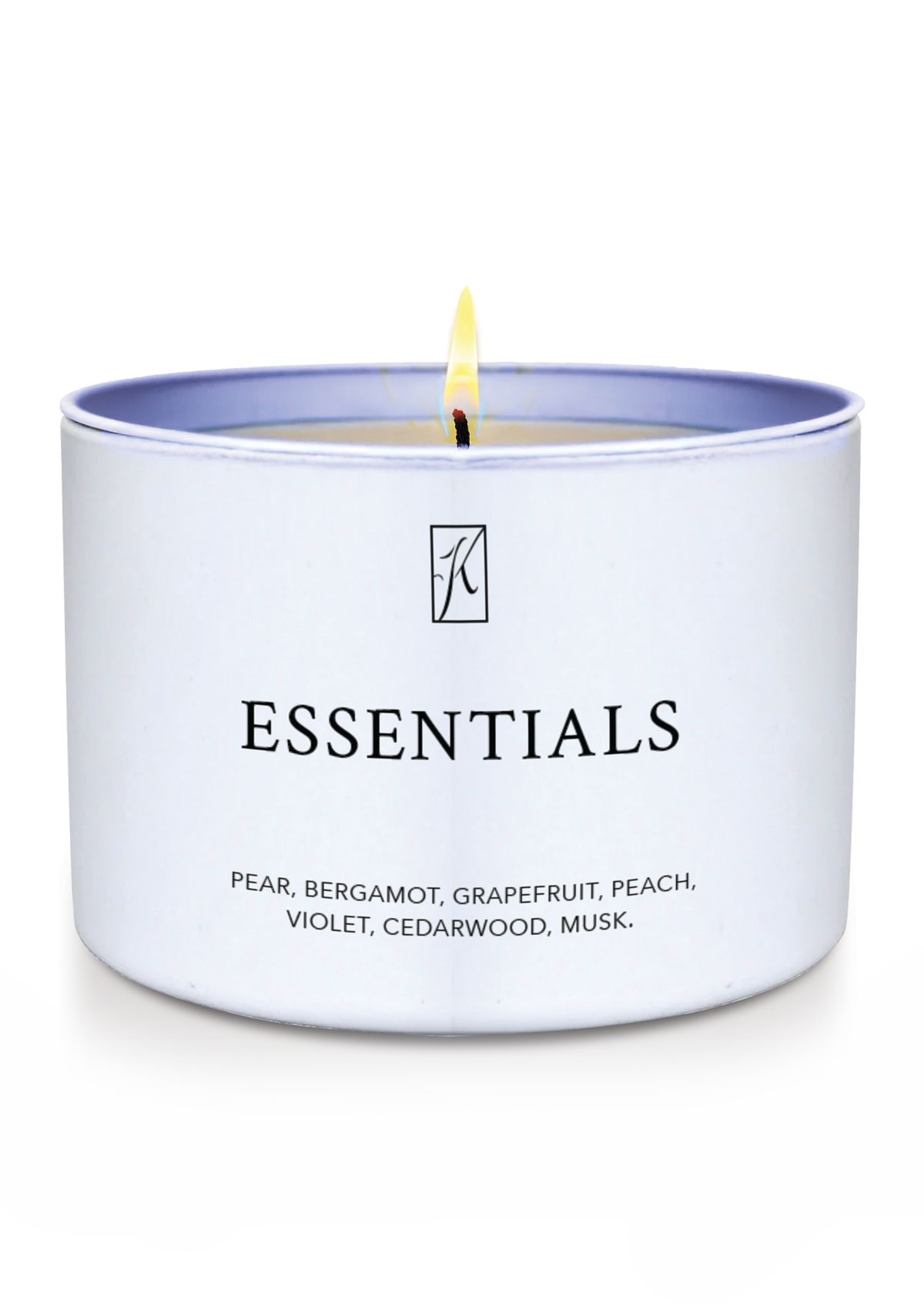 Essentials Scented Tin Candle 