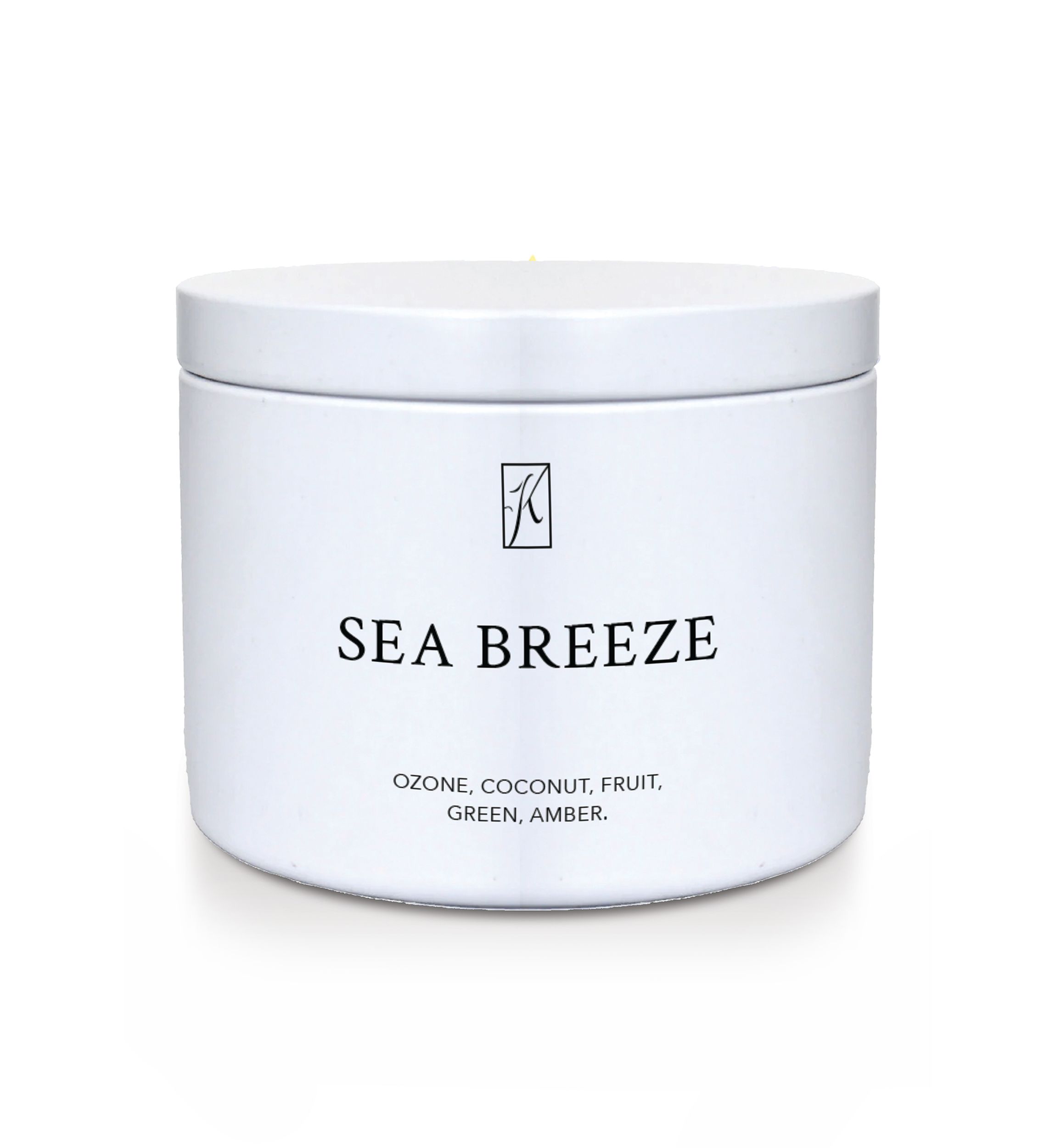 Sea Breeze Scented Tin Candle 