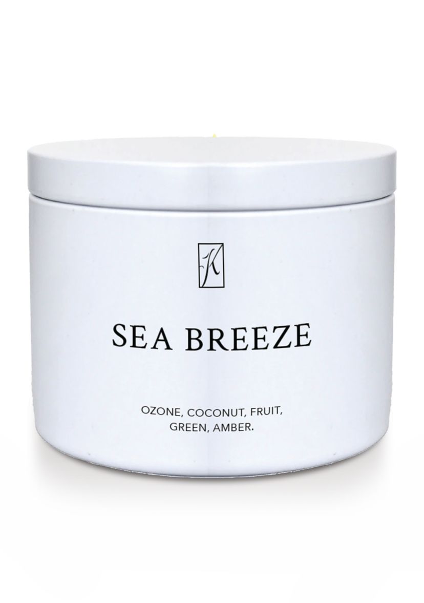 Sea Breeze Scented Tin Candle 