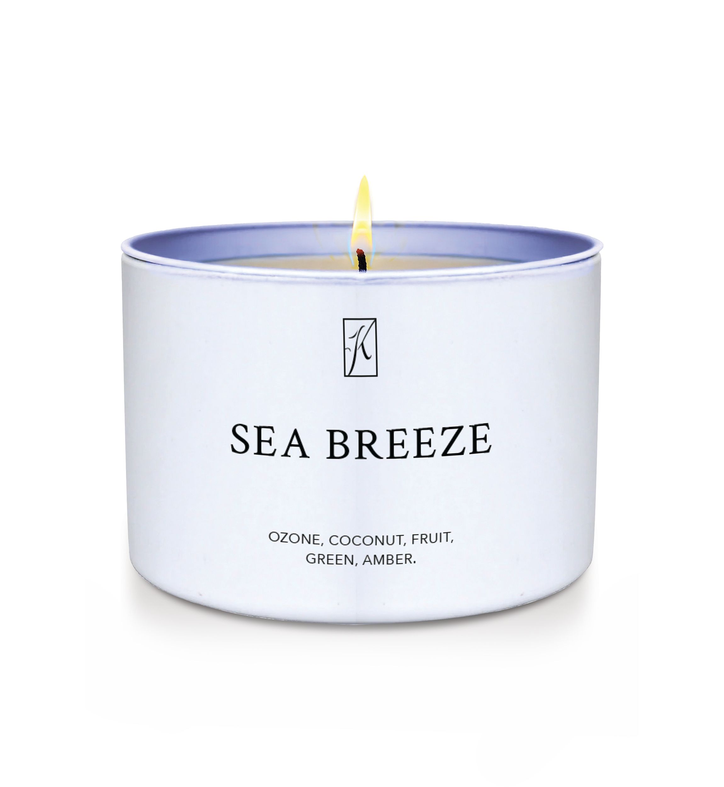 Sea Breeze Scented Tin Candle 