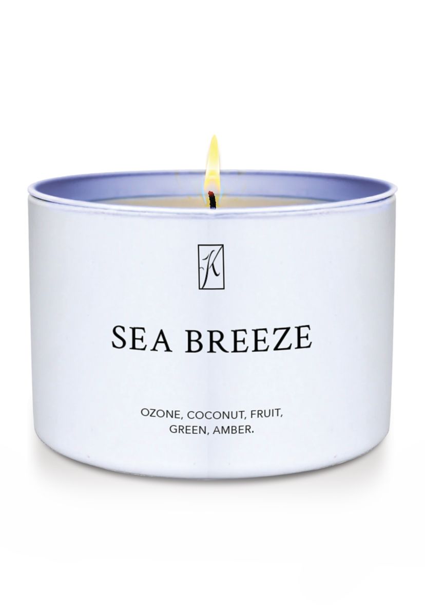 Sea Breeze Scented Tin Candle 